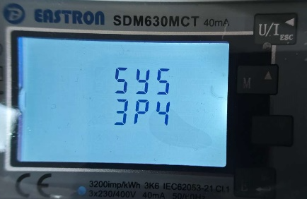 A screen with numbers on it 
Description automatically generated