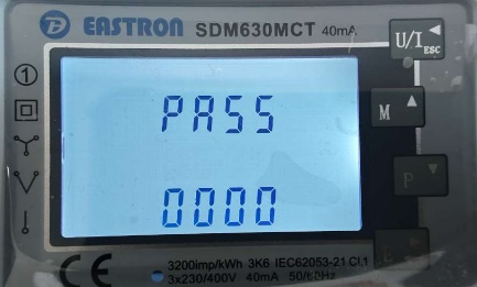 A close-up of a digital display 
Description automatically generated