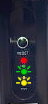 A close up of a button 
AI-generated content may be incorrect.
