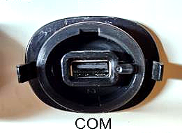 A close up of a usb port 
AI-generated content may be incorrect.