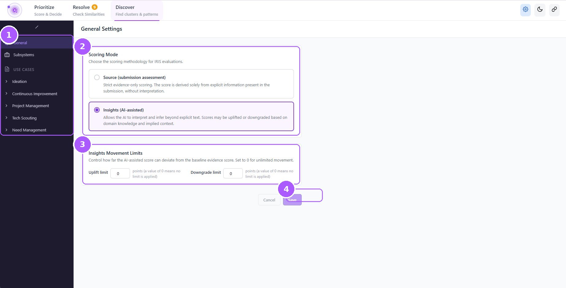 General Settings