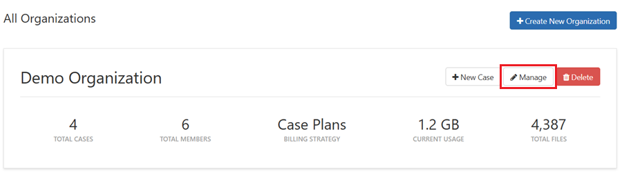 Click on Manage