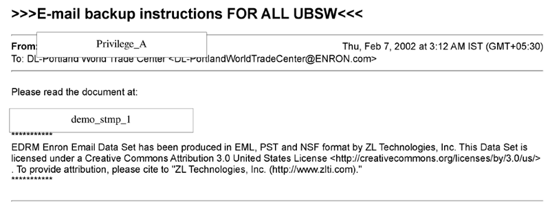 Redaction with white box and black border