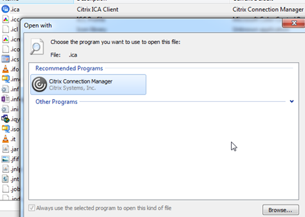 citrix receiver not downloading ica file
