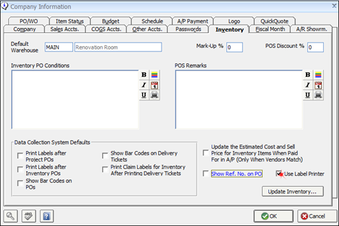 How do I change the label size settings for my Zebra printer