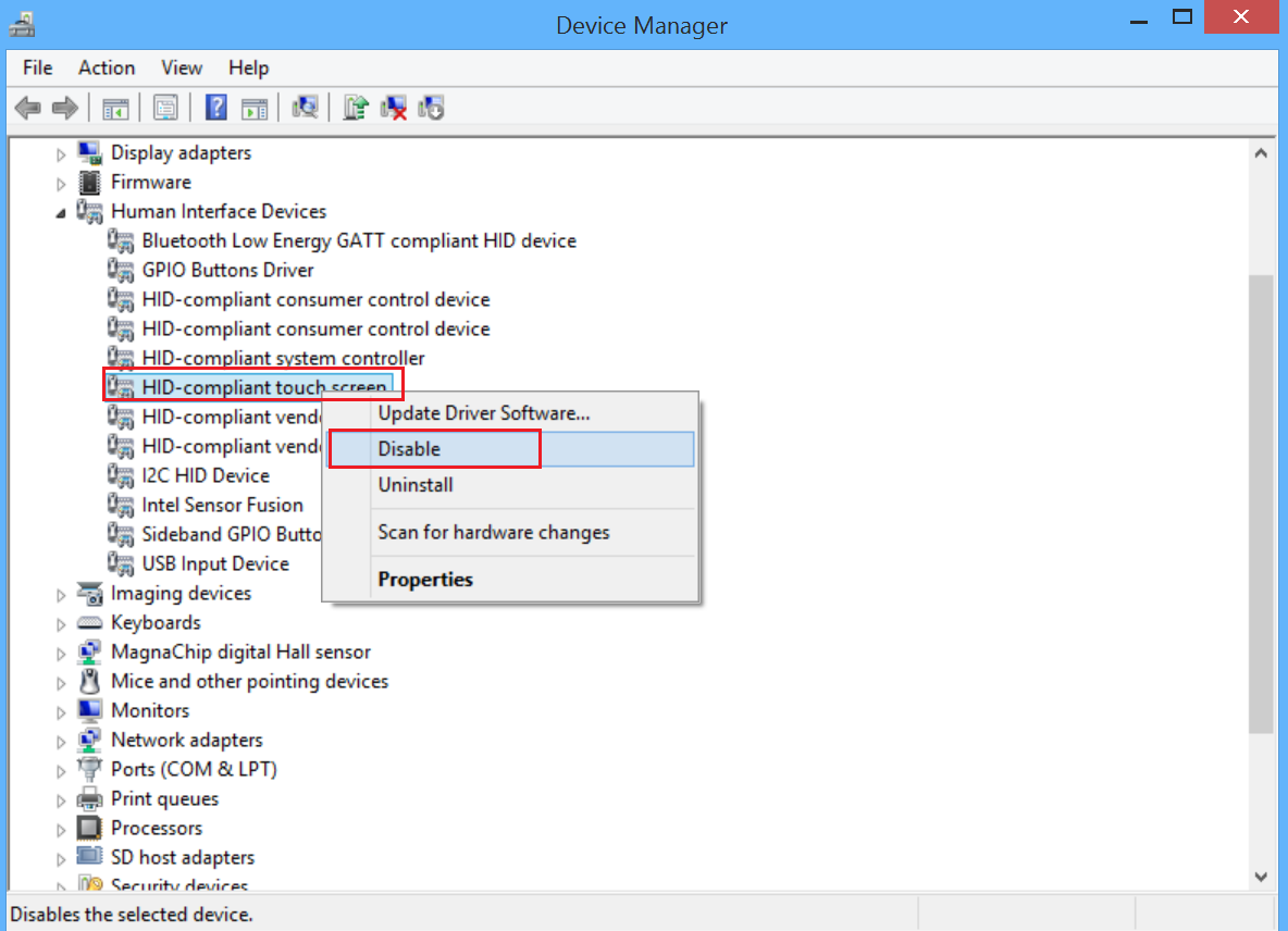 How To Enable Or Disable Your Computer S Touch Screen In Windows 10 How To Enable Or Disable Your Computer S Touch Screen In Windows 10
