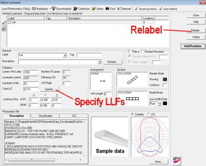 Room Estimator Lighting Analysts Inc