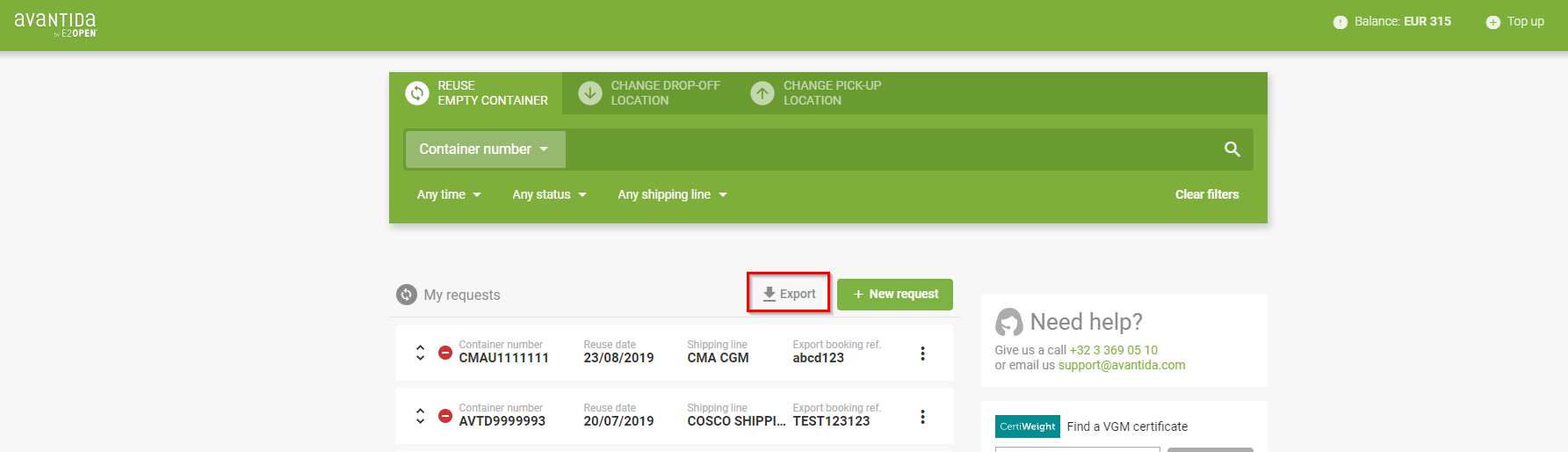 how-to-export-my-requests-to-excel-avantida-community-support