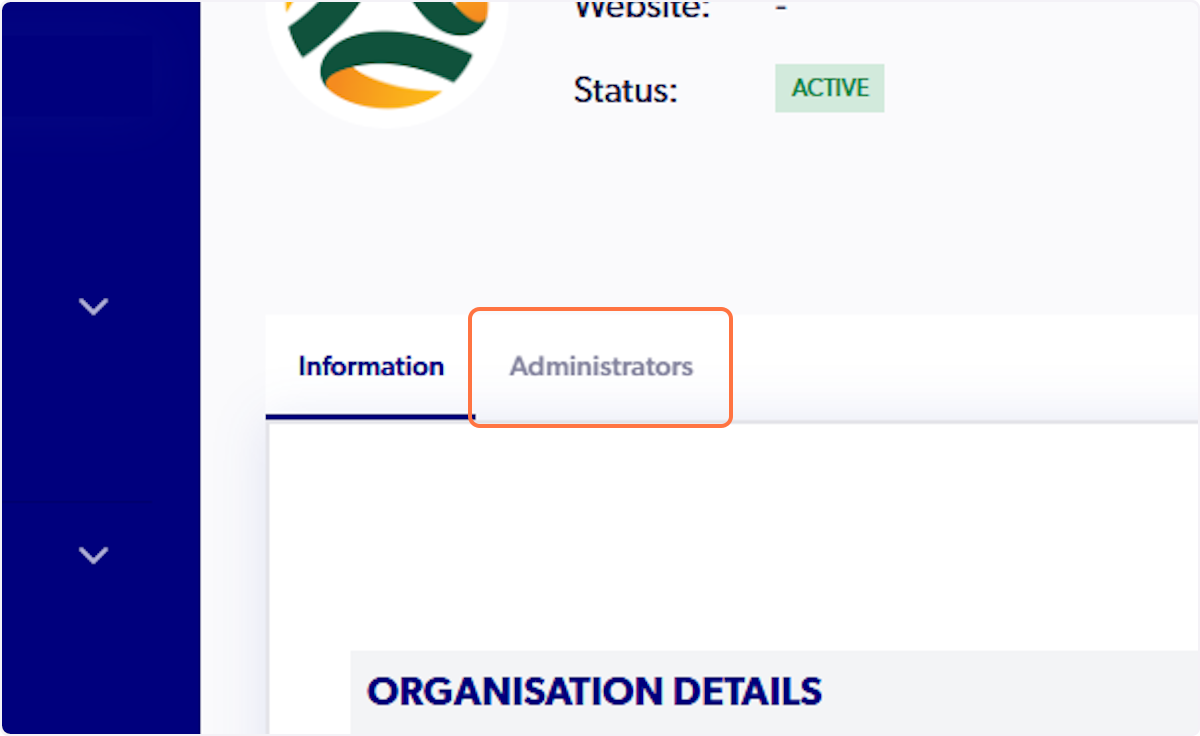 Click on Administrators