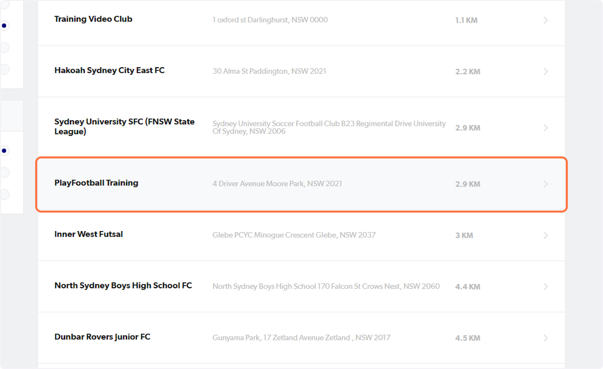 Click on Where can I Play…
