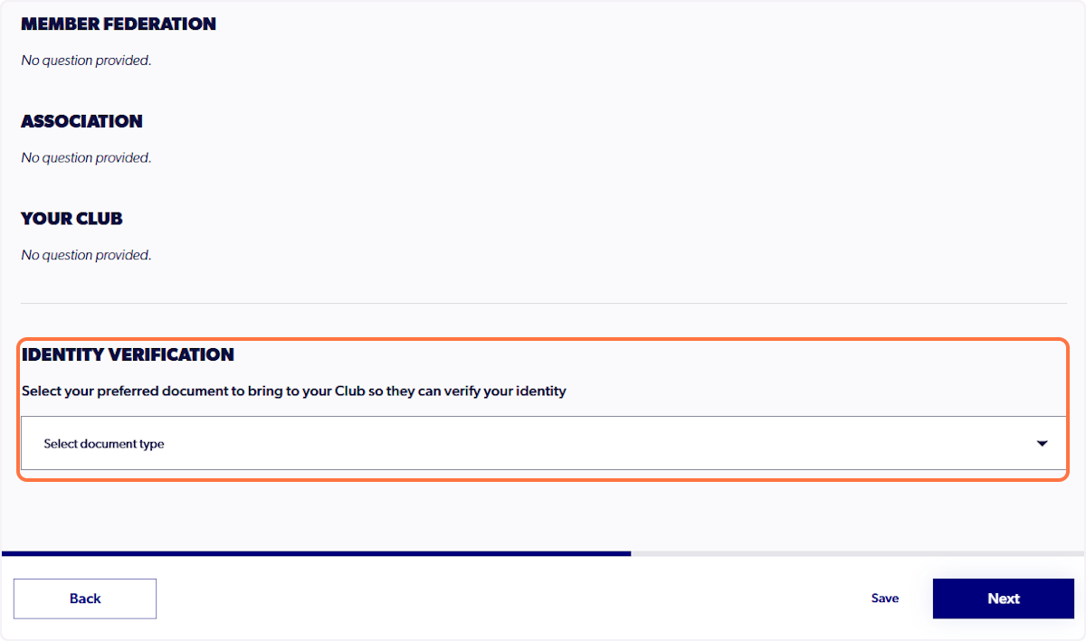 Click on Identity Verification…