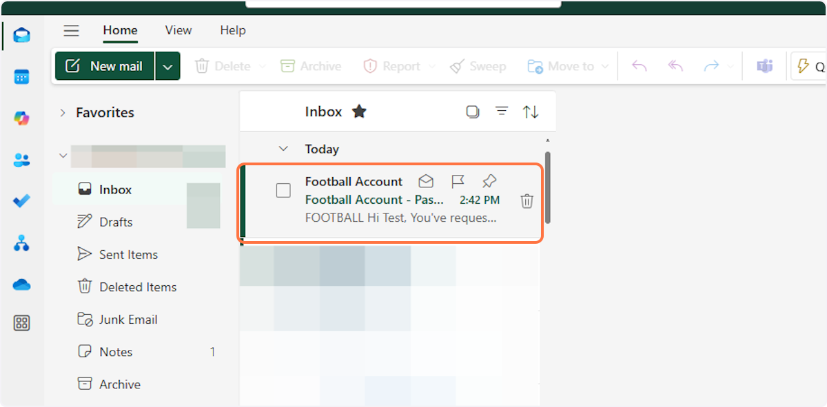 Visit your inbox