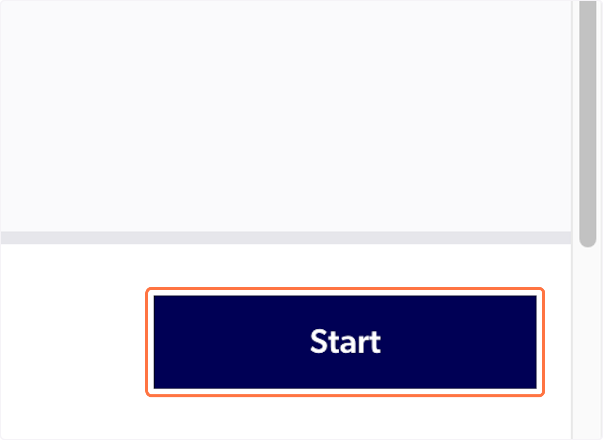 Click on Start