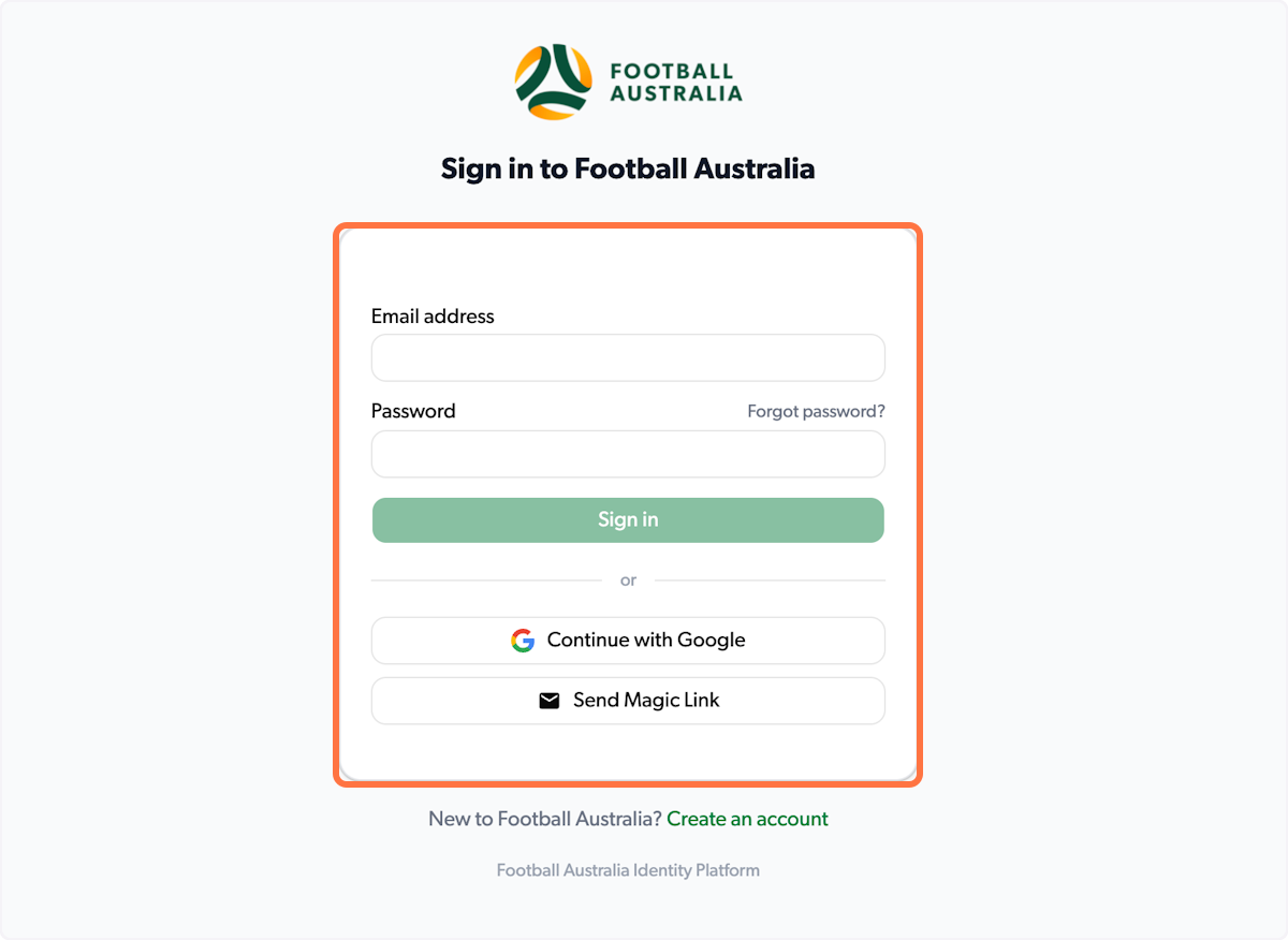 Click on Email address…