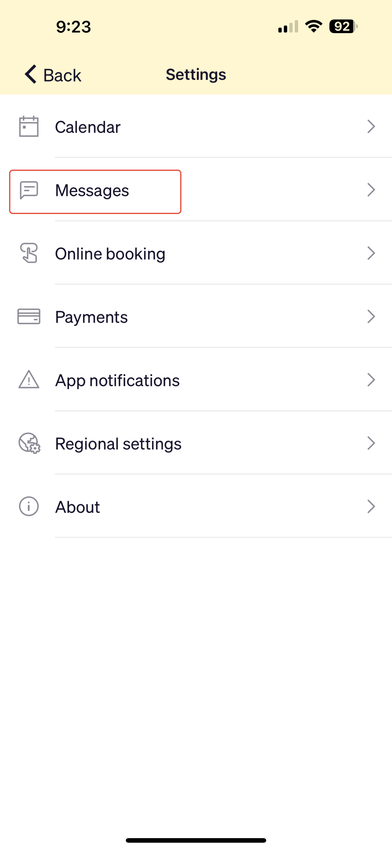 How do messages work on the Ultimate and Staff plans? Goldie