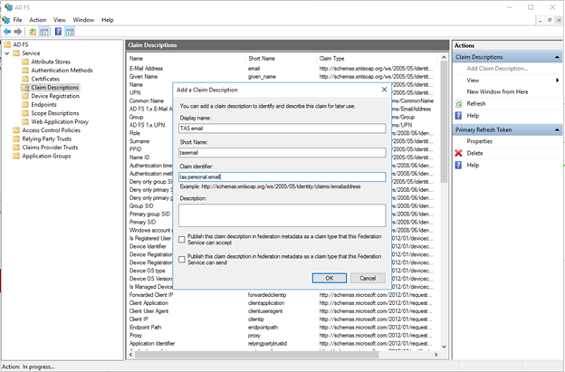 Configuring the SAML IdP with Active Directory Federation Service (ADFS ...