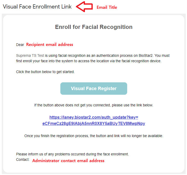 Technical Support Suprema