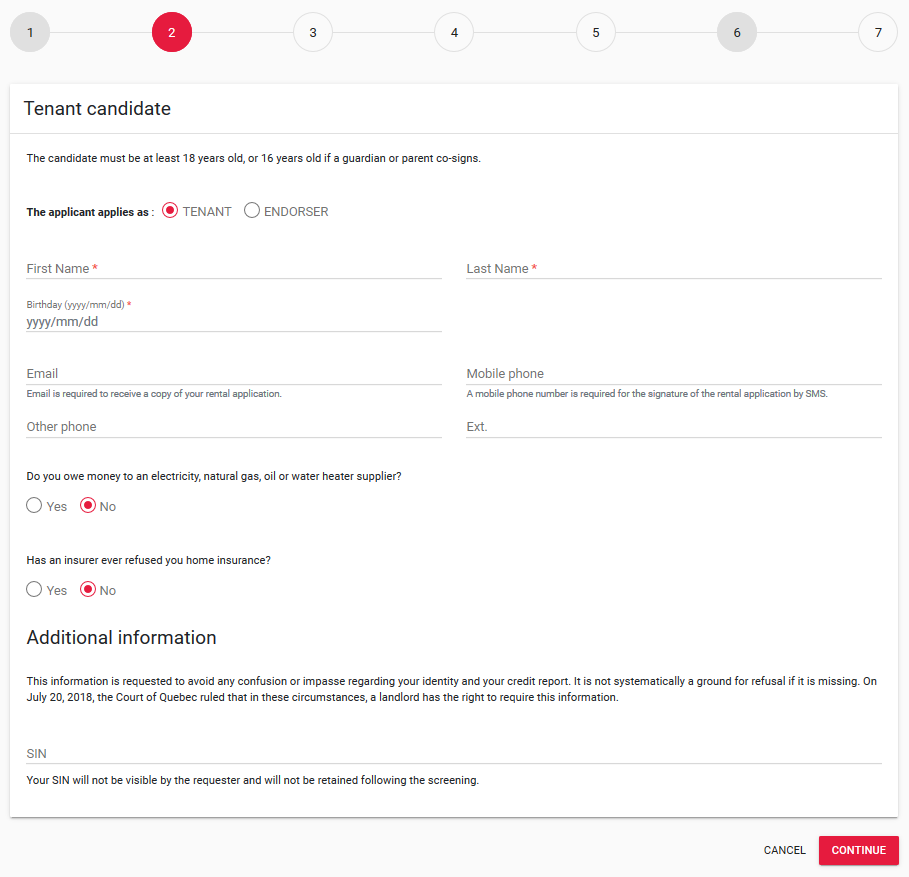 How to make a rental request Support Corpiq