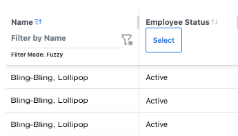 Image showing sorting function