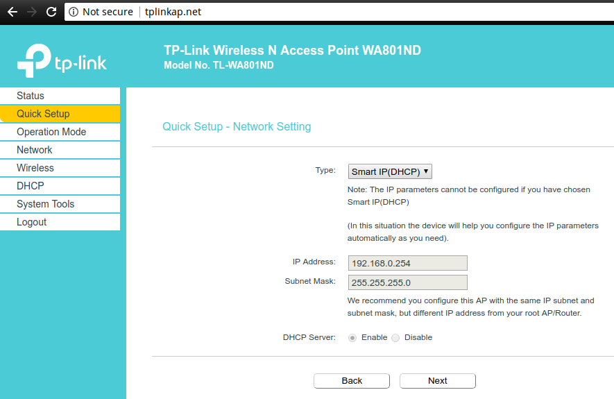 TP-Link Router Quick Setup 