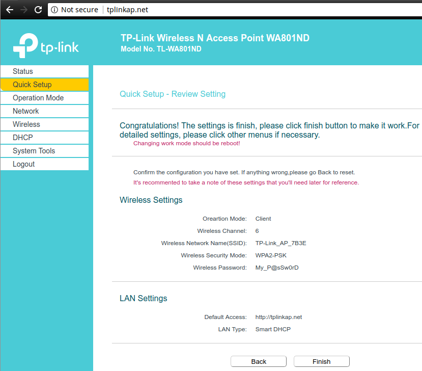 TP-Link Access Point S