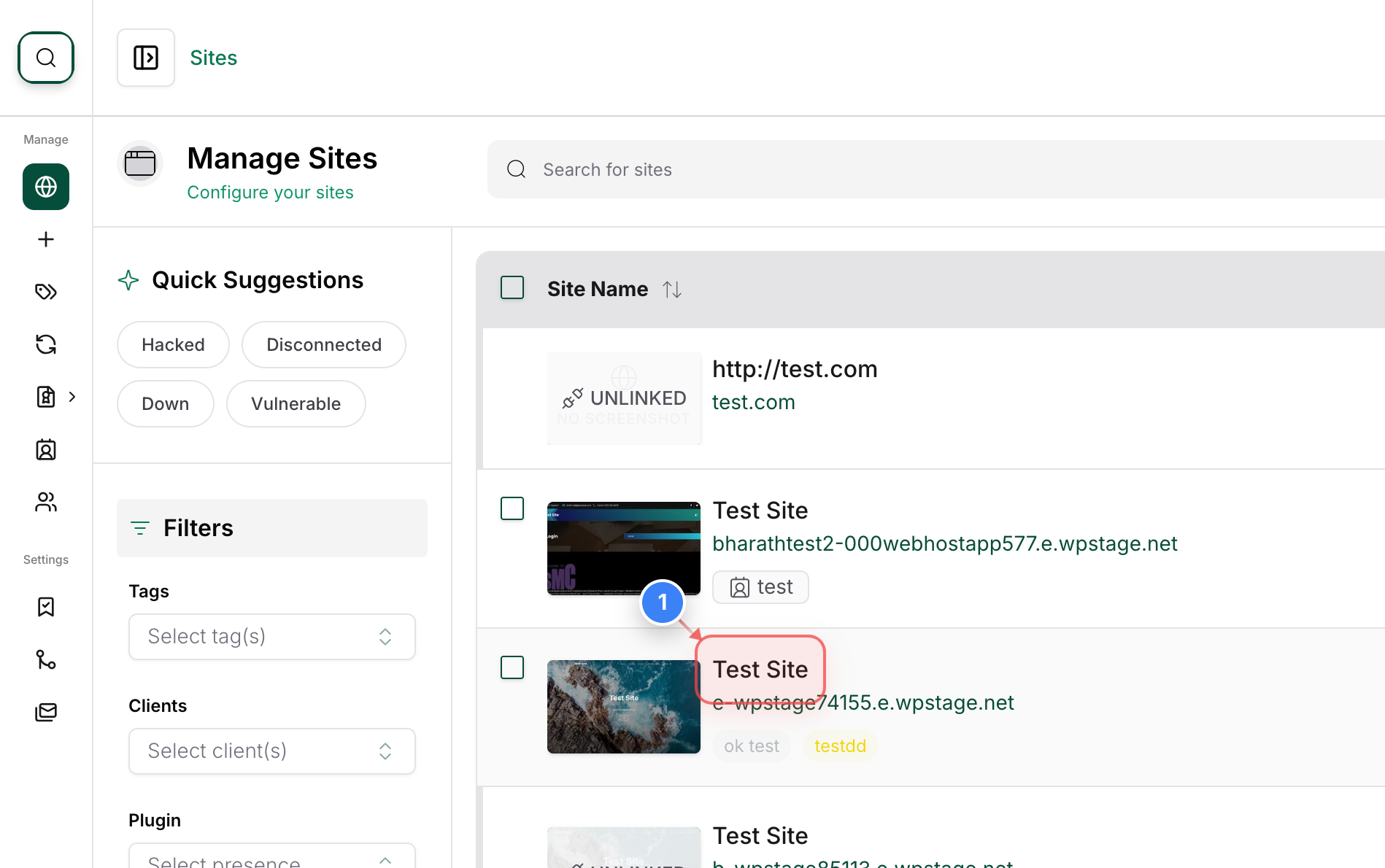 Step 1 screenshot
