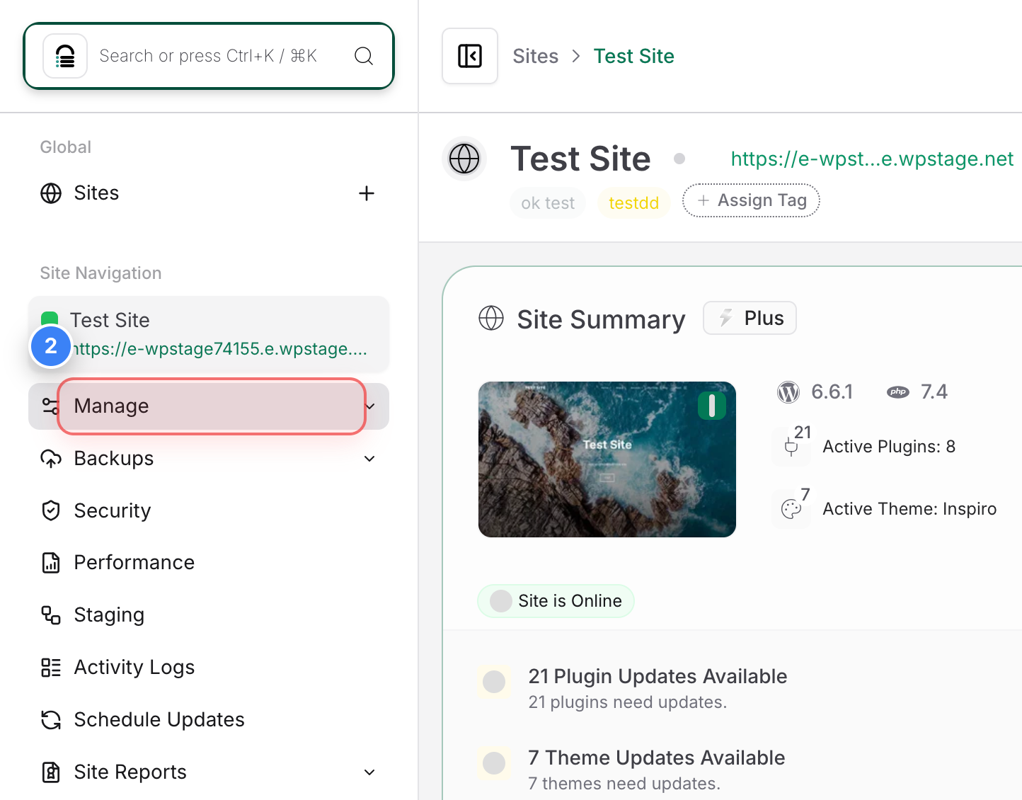 Step 2 screenshot