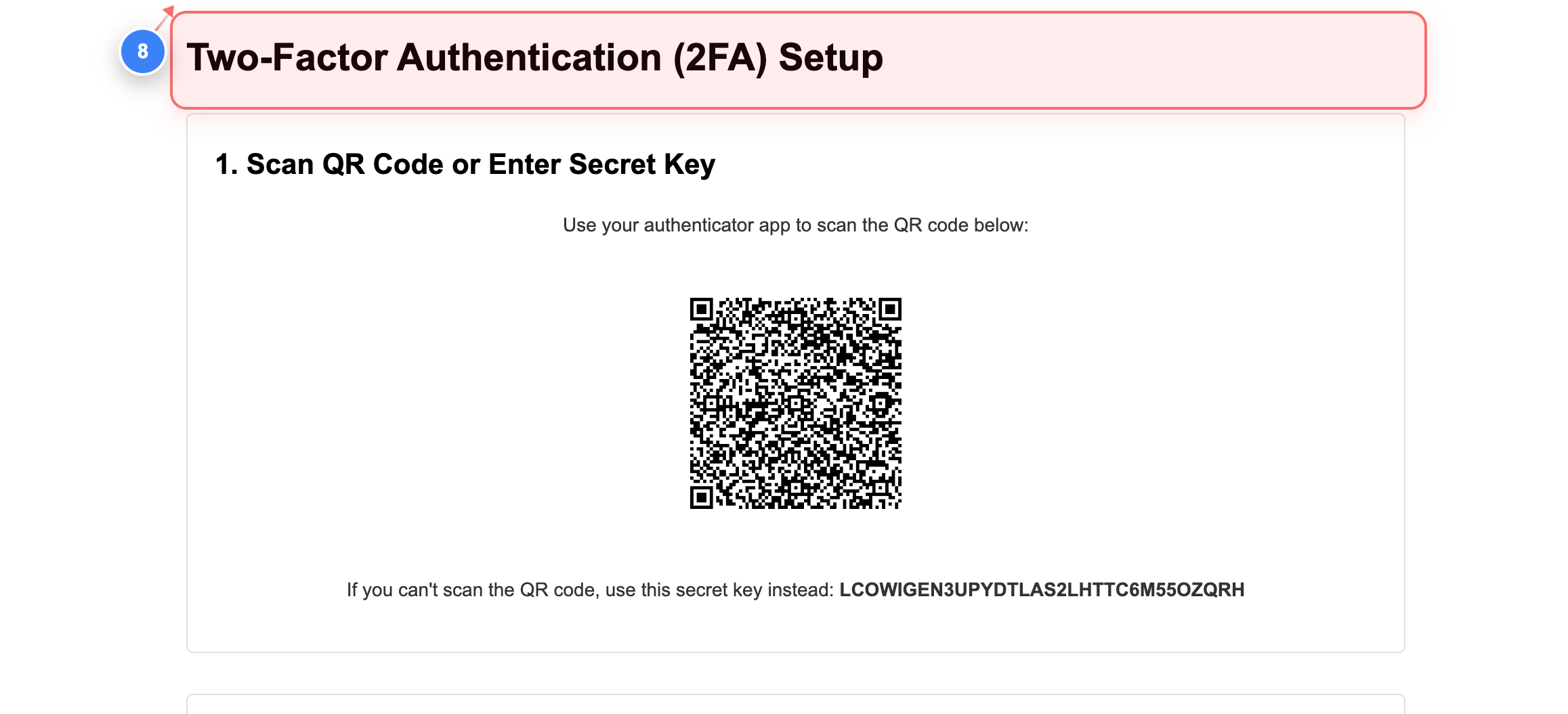 Step 8 screenshot
