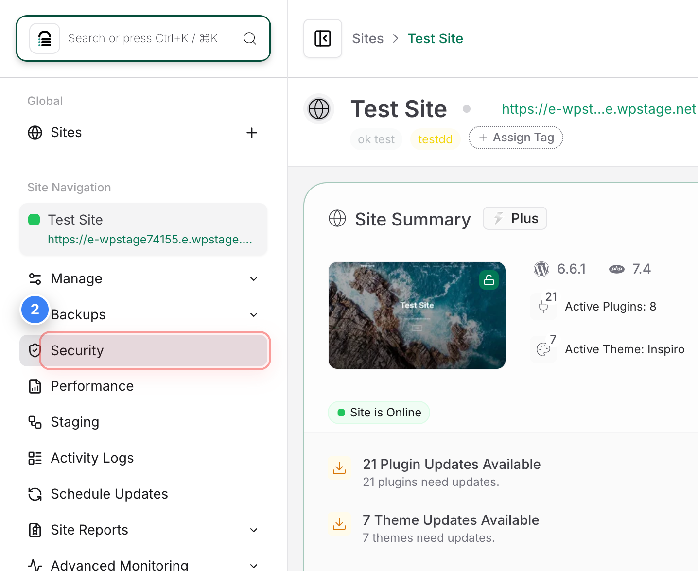 Step 2 screenshot