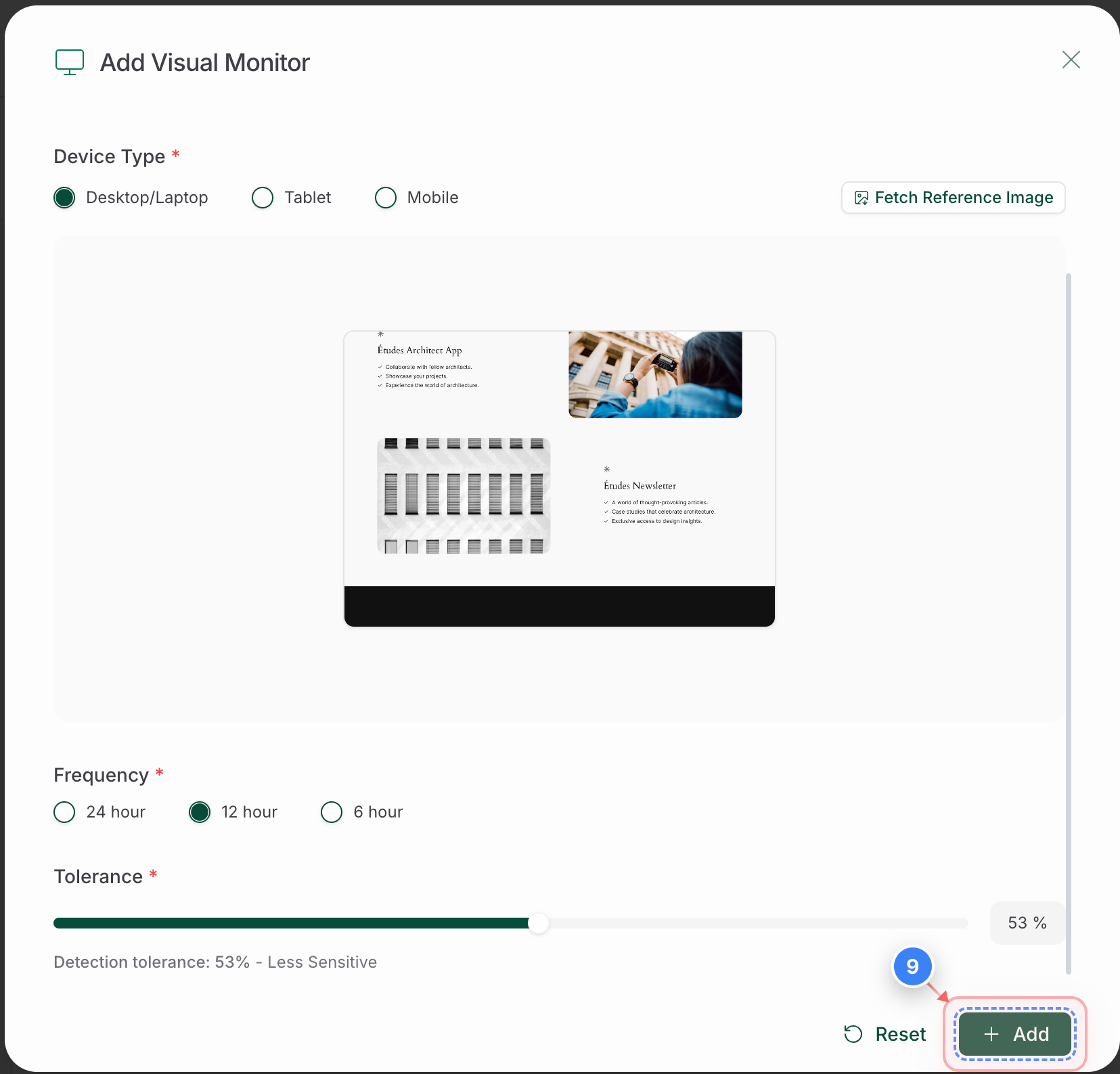 Step 9 screenshot
