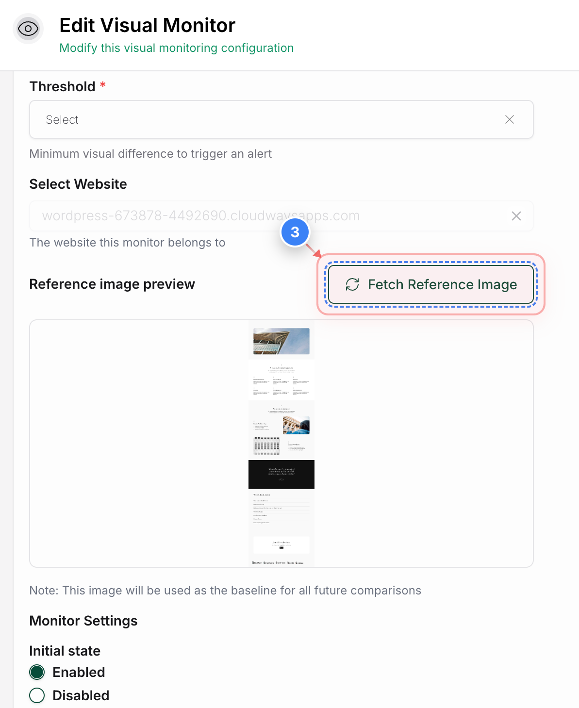 Step 3 screenshot