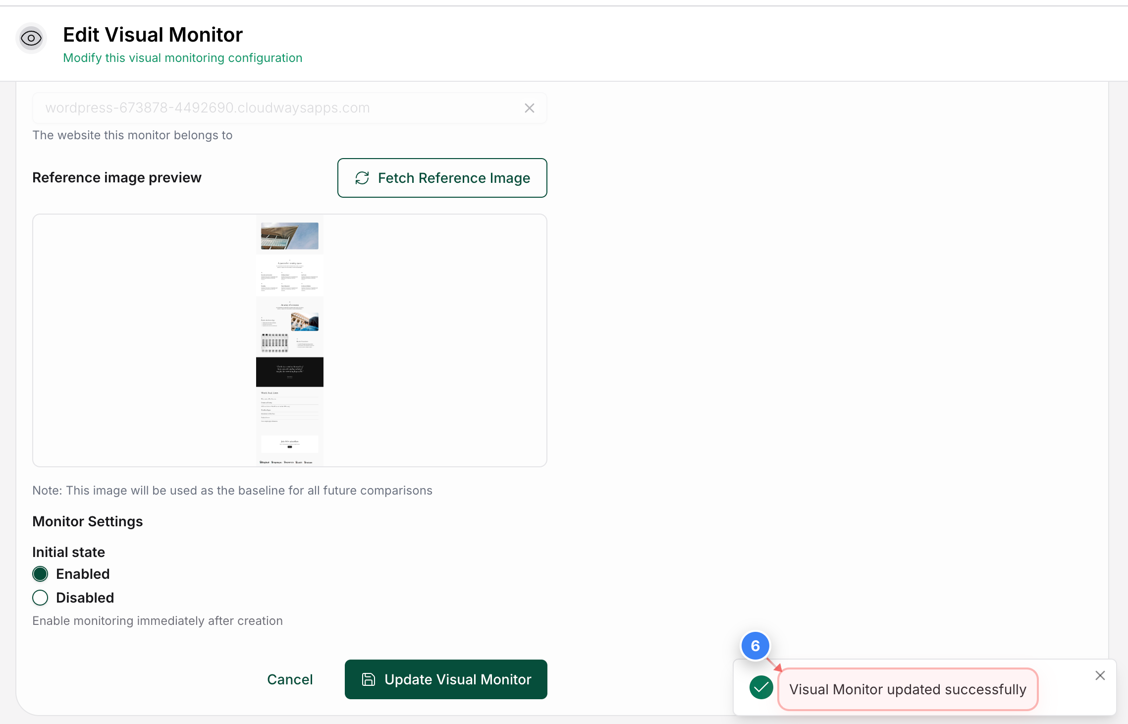 Step 6 screenshot