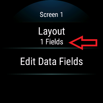 Красная стрелка указывает на «Макет 1 Поля».
