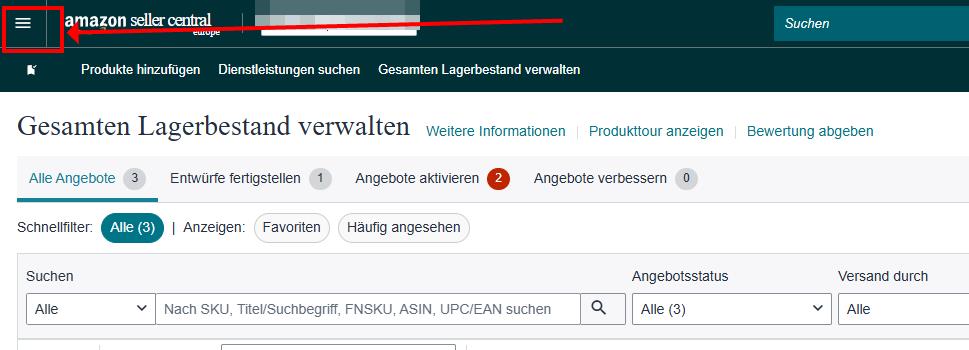 Das Bild zeigt den Internetauftritt von Kaufland.de.