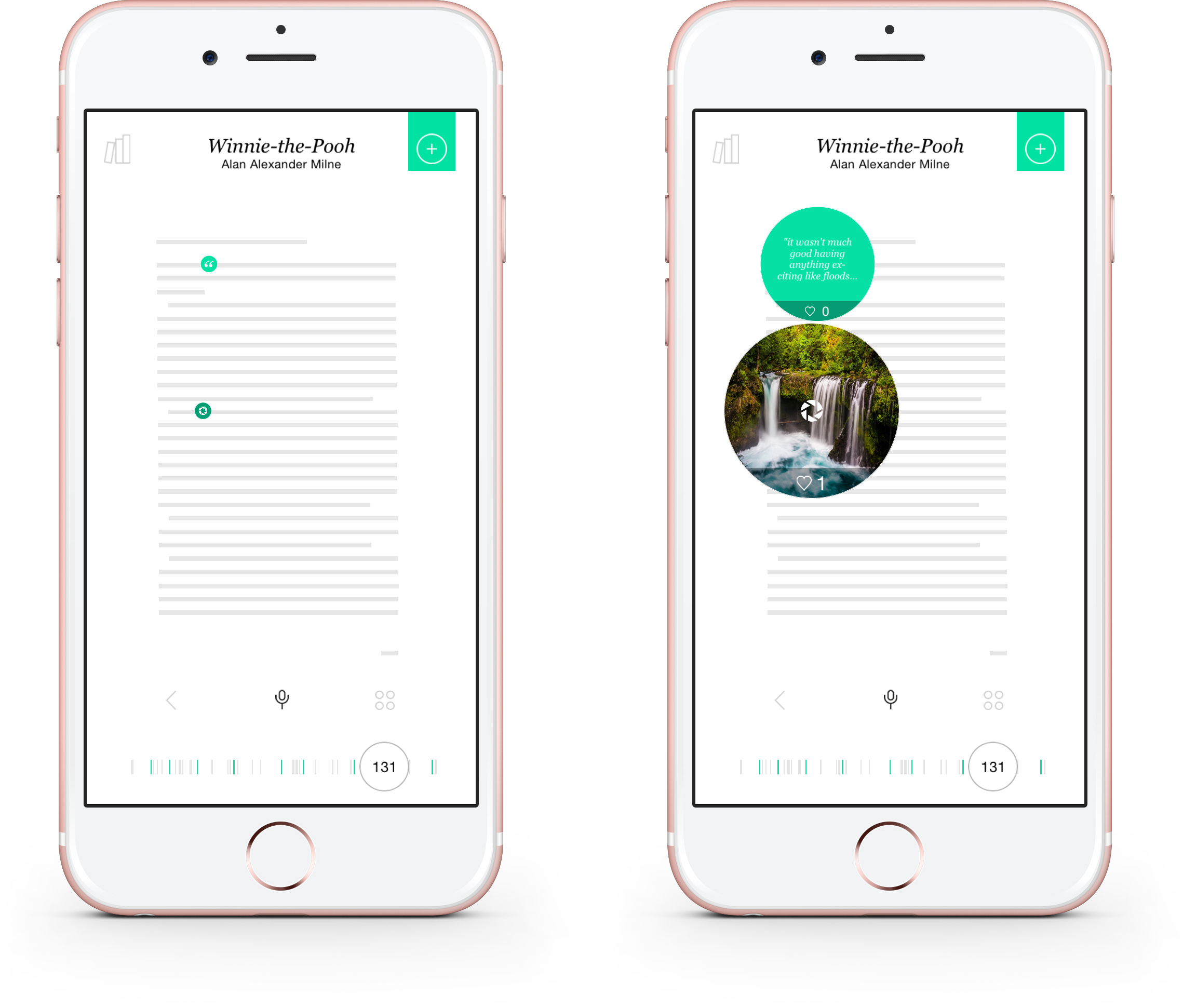 Booke simple/rich view