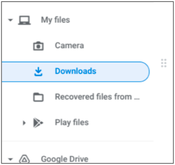 downloads folder
