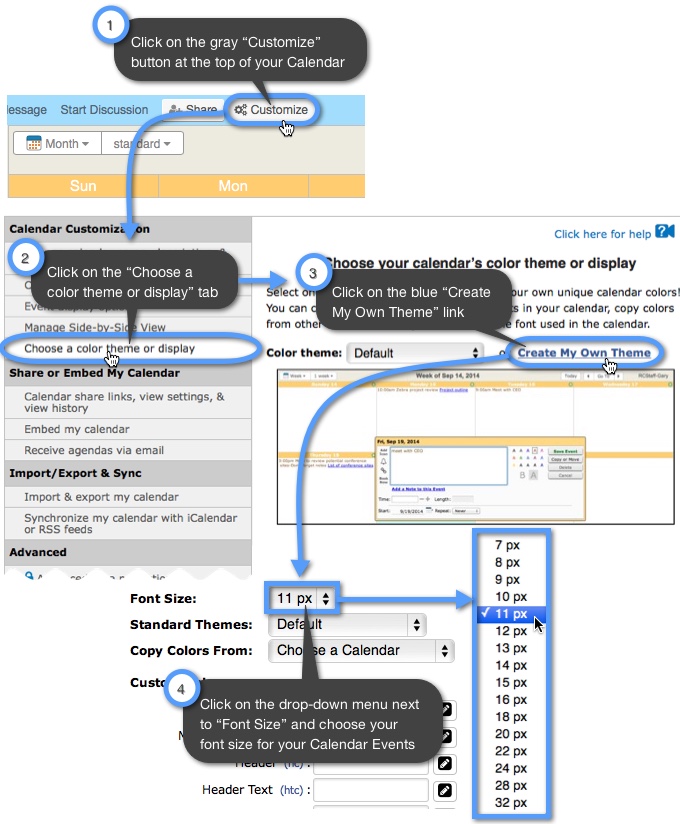 how-can-i-change-the-font-size-on-my-calendar-keep-share-support