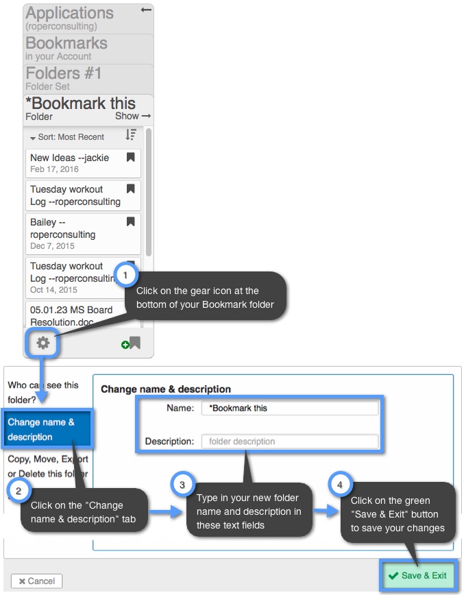 How Can I Change My Bookmark Labels Keep Share Support Support Portal