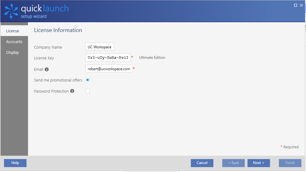 How to change Account Type ( Exchange and Skype, Exchange Only, Google