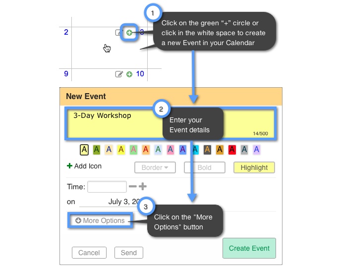 How Do I Schedule An Event That Lasts Days Keep Share Support Support Portal