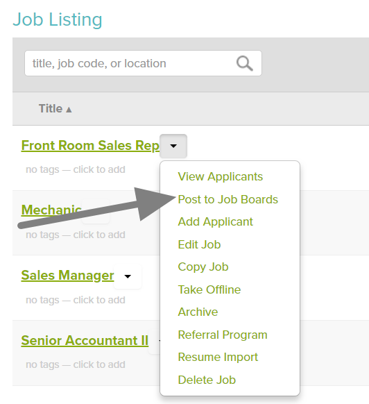 Indeed Sponsored Job Ads Applicant Tracking Software