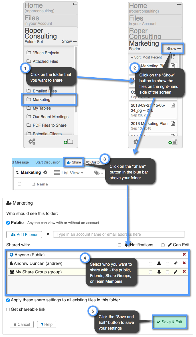 How do I share Folders? | Keep&amp;Share Support : Support Portal