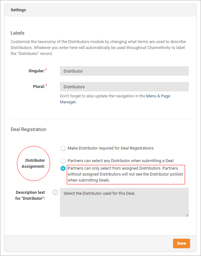 How Does the Distributor Assignment Feature Work? Support Portal & Knowledge Base