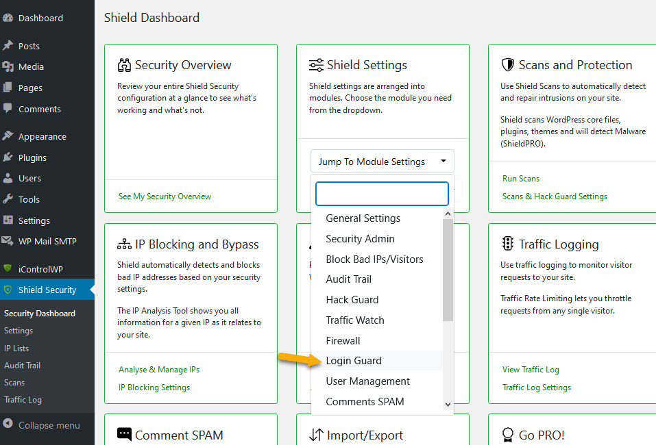 What is Login Guard module and how does it work? iControlWP