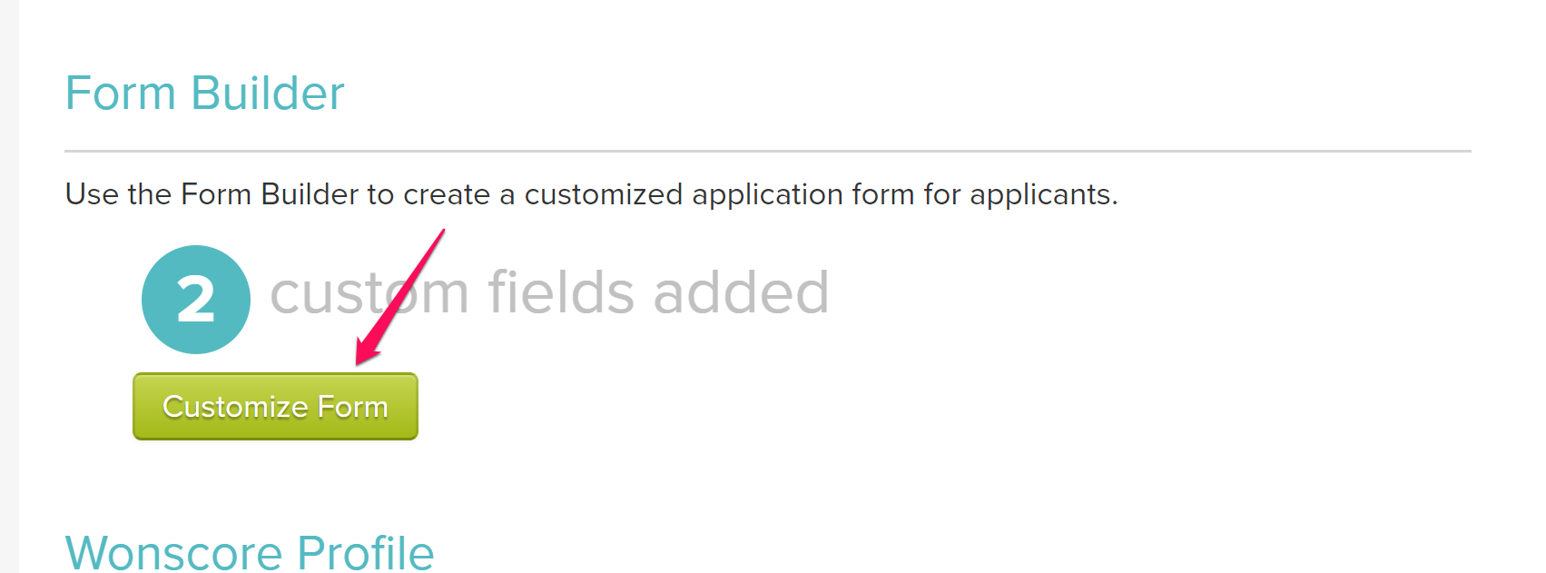 Form Builder Templates HiringThing Support