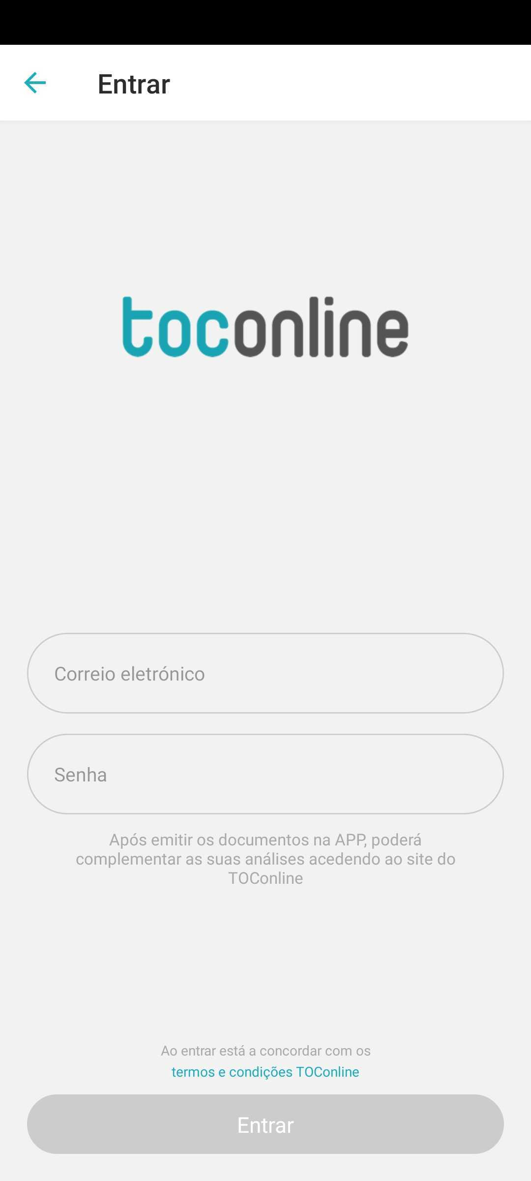 Registo de despesas através da App : Centro de Ajuda TOConline