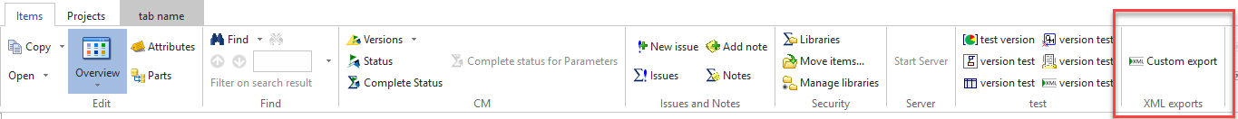 XML Export: Exporting Models from SystemWeaver : SystemWeaver