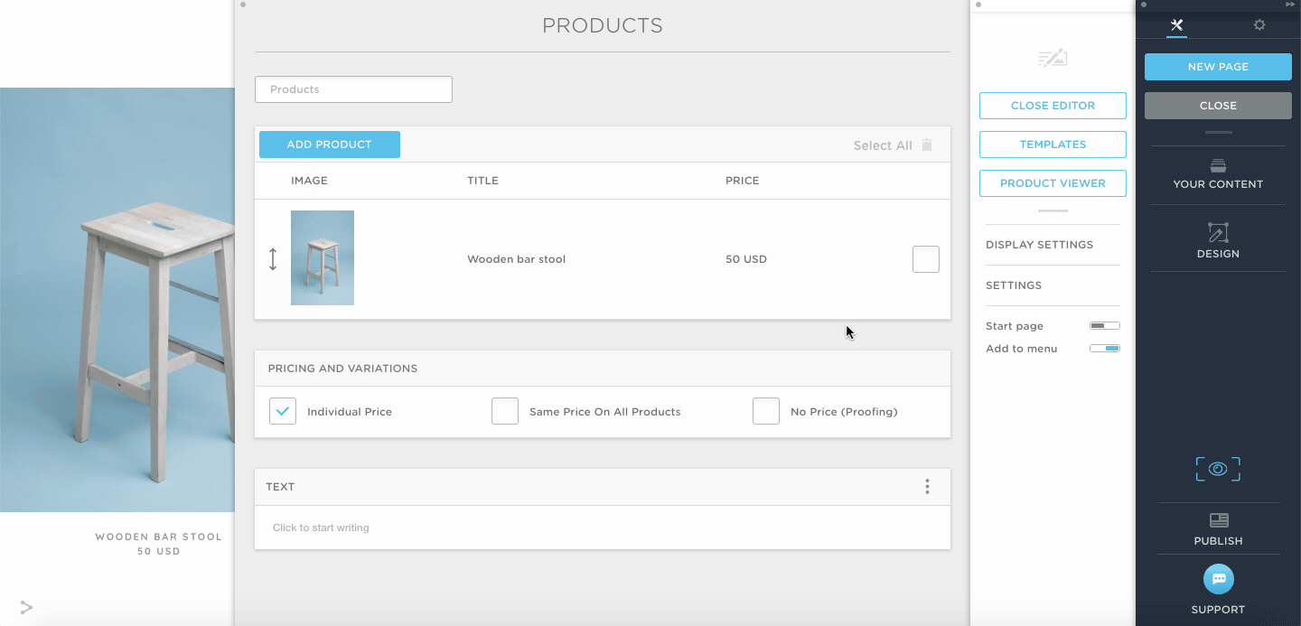 Create A Product Portfoliobox 3