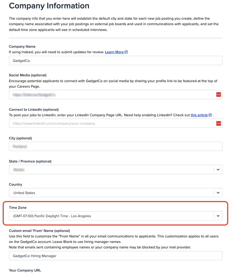 Company Info