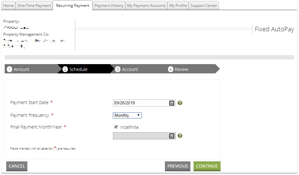 Setting up Autopay through Paylease complete management software
